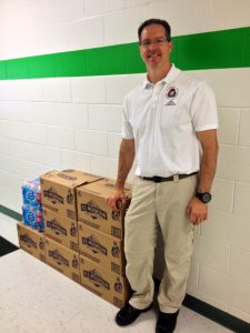 An emergency grant was given to purchase water for those who had no access.  Pastor Schave was able to deliver some of the supplies.