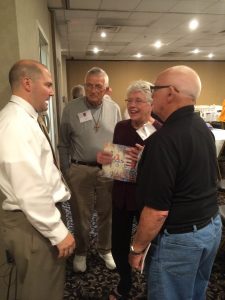 Rev. Mark Kiessling speaks with trained evangelism volunteers at the LCMS 72 Witness and Outreach training this past September in St. Louis, MO.
