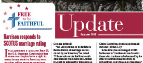 ‘Free to be Faithful’ – Summer 2015 newsletter