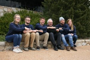 Terry Dittmer poses with the LYF Exec Board at this year's annual leadership training.