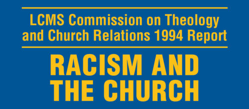 CTCR report – Human beings as gifts of God